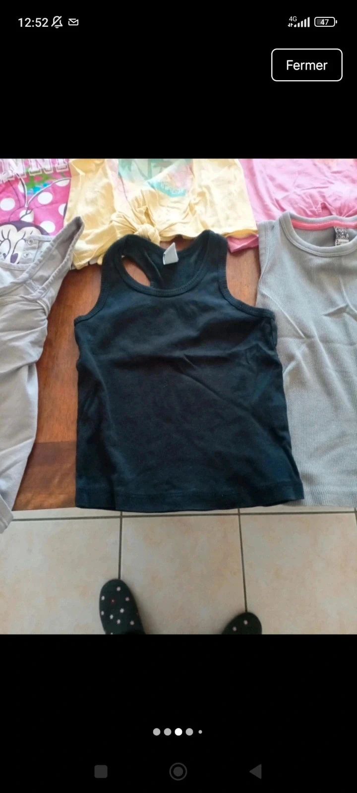Lot van 7 tanktops meisje 3 jaar – photo 3